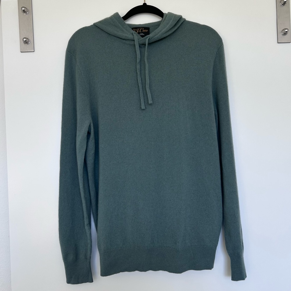 J Crew 100% Cashmere Men’s Sweater - Green